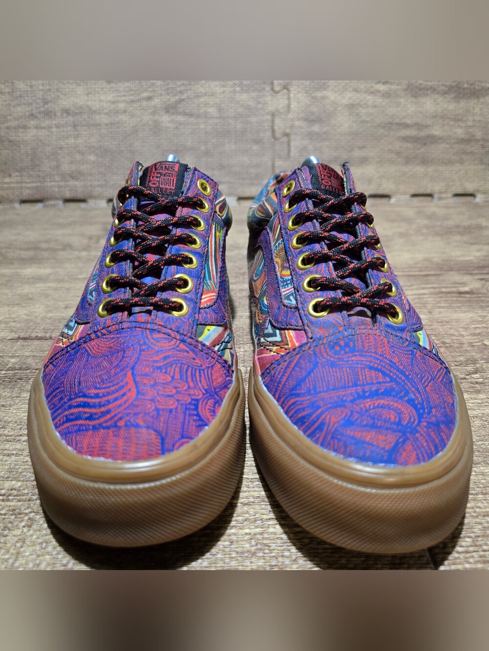 Vans OTW Gallery X Zio Ziegler Old Skool ZZ Mens 7 Womens 8.5 NWOB Rare Artist - Picture 3 of 15